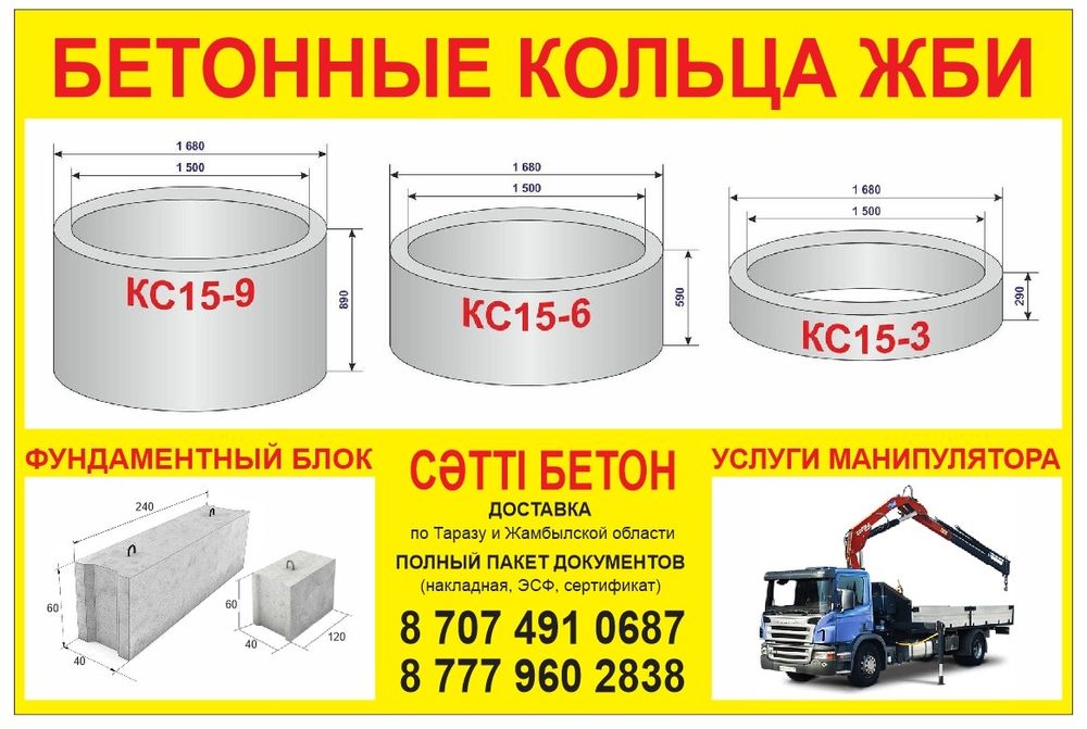 Железобетонныйкольцы