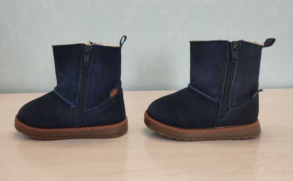 Детские зимние сапожки, размер 24