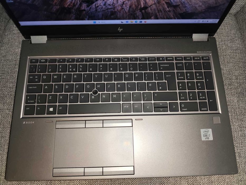 Laptop HP Zbook Fury 15 G7, I7-10850H, 32Gb Ram, 1Tb SSD, RTX3000 6Gb.
