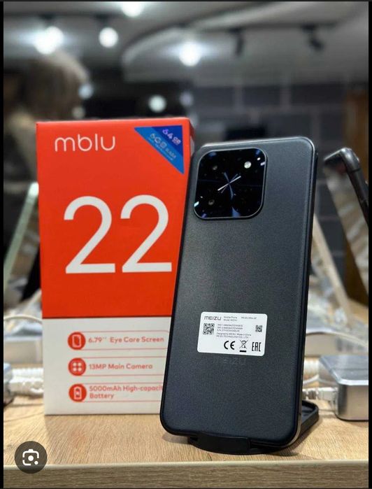 Meizu mblu 22 64гб Запечатный новый ашылмаган