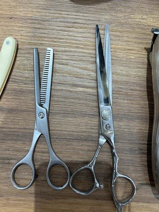 Тример andis, 1ножица филажна, 1ножица права и един бръснач