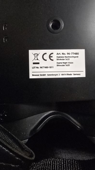 BRESSER Бинокъл за нощно виждане 3x20 G