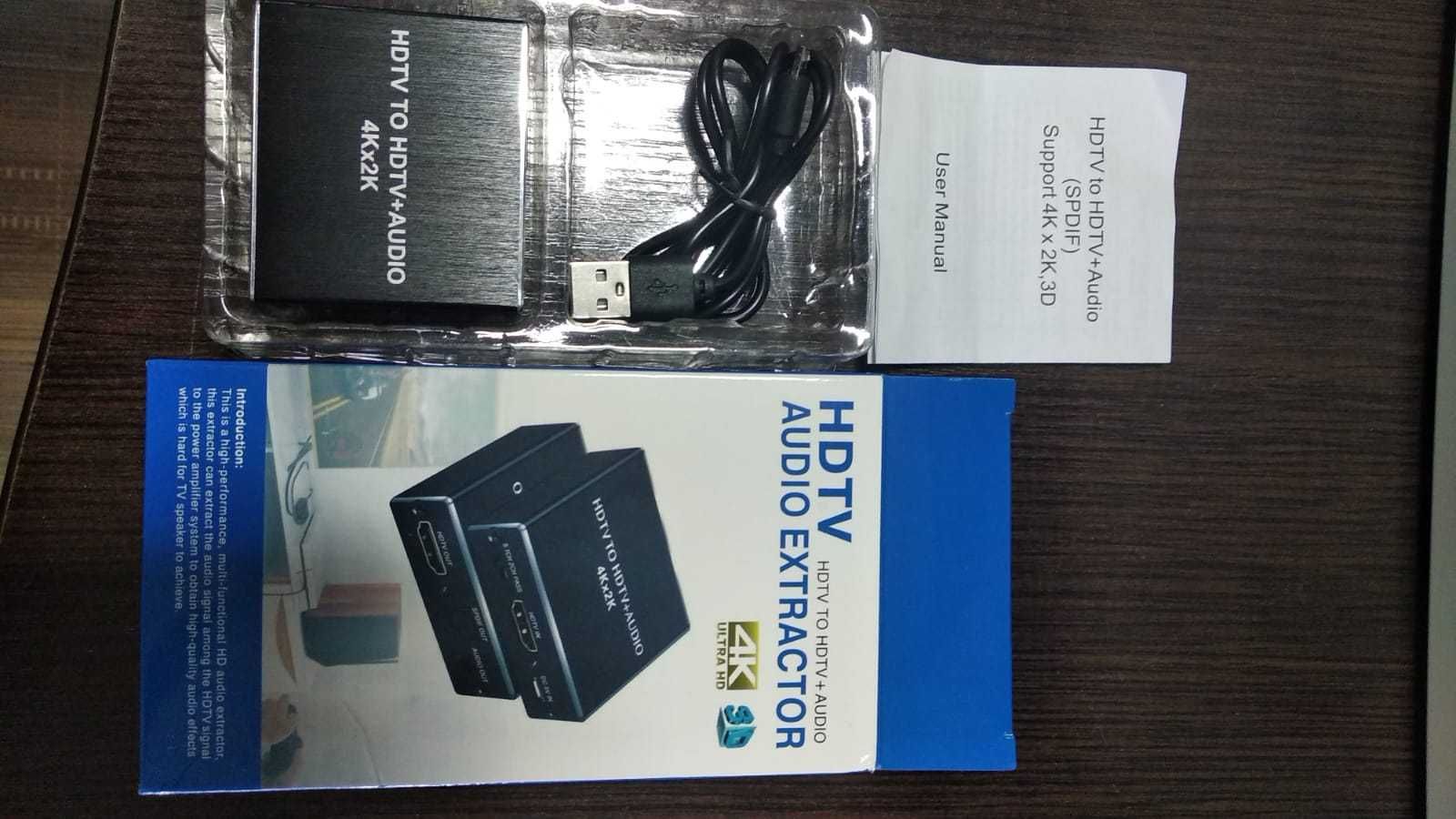 Аудиоконвертер HDMI to HDMI + audio