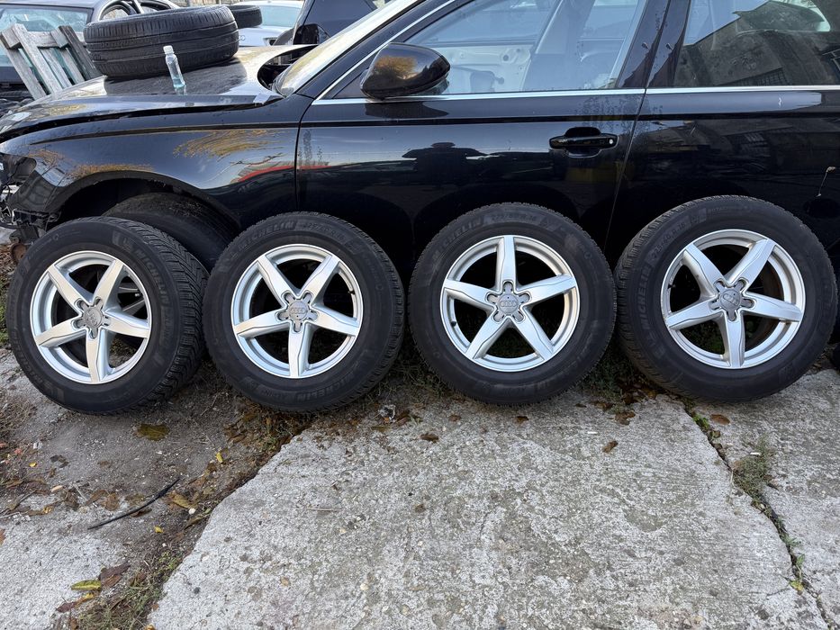 Jante Roti R16 Audi ci anvelope de iarne Michelin Alpin 6 205/60R16