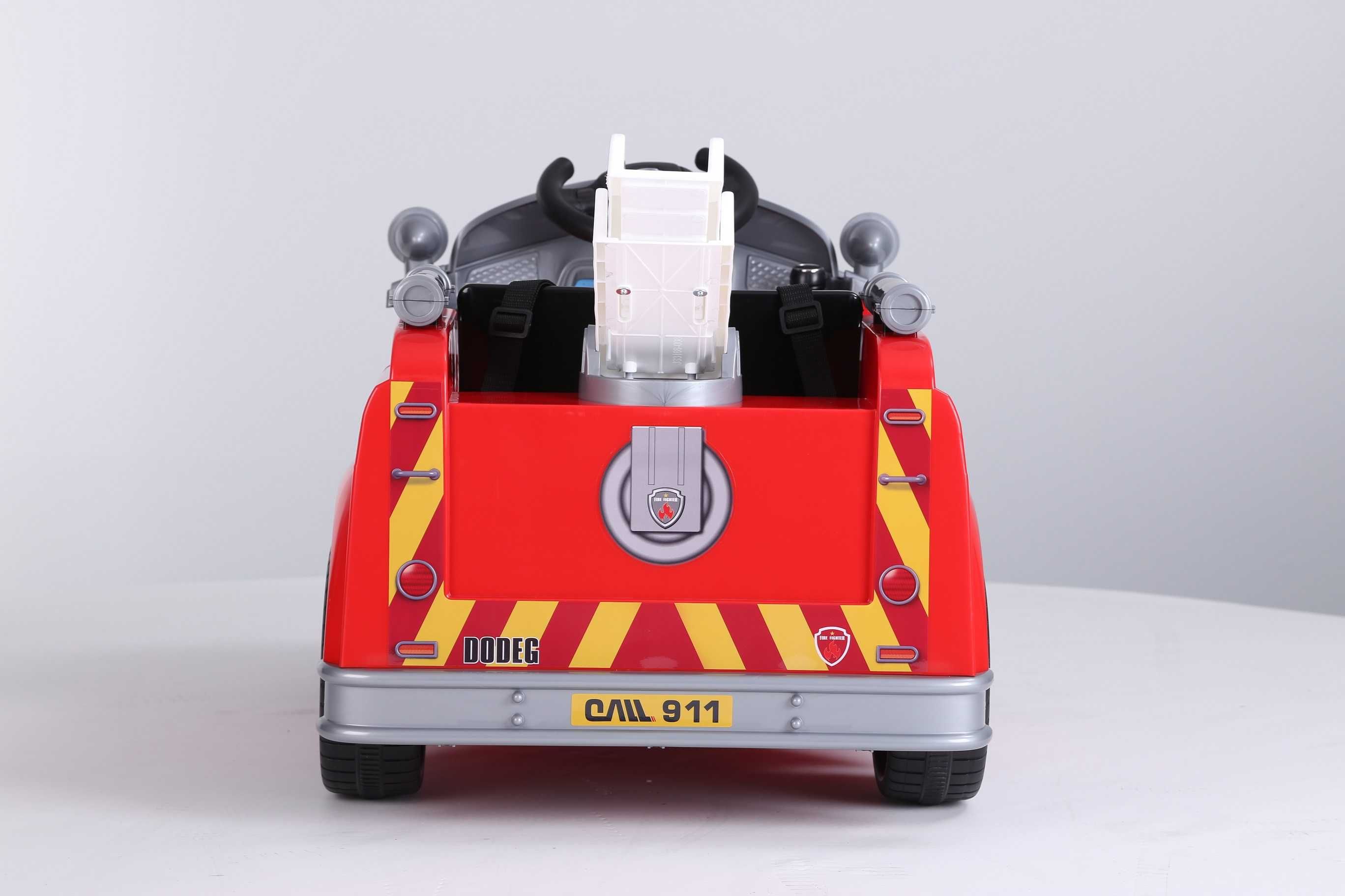 Masinuta electrica de pompieri Kinderauto BJJ306 2 x35W 12V