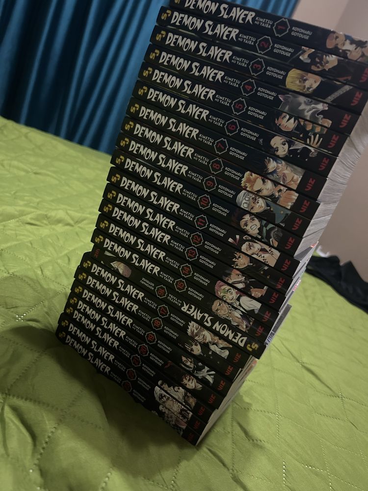 Manga demon slayer toate volumele 1-23
