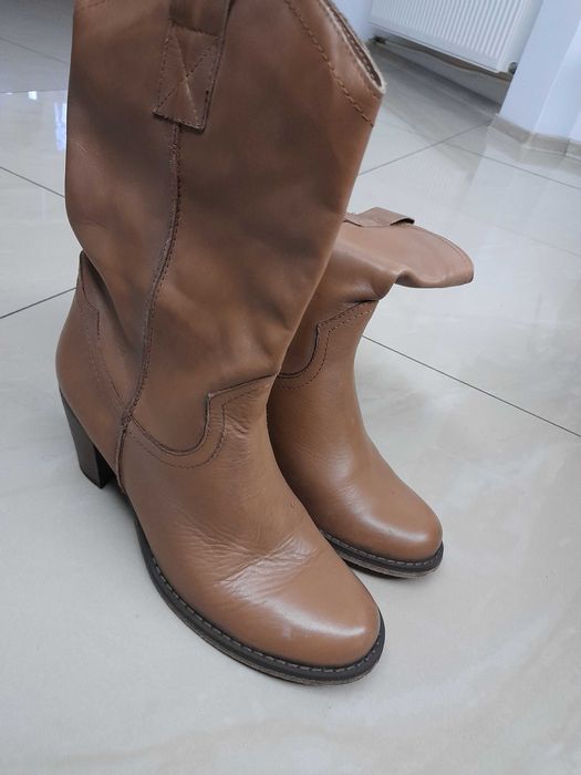 Cizme piele noi +cadou