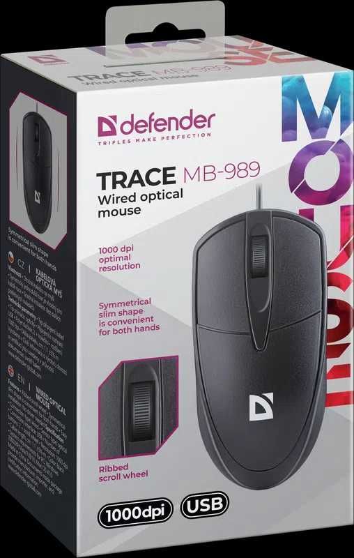 Проводная оптическая мышь Trace MB-989 Defender