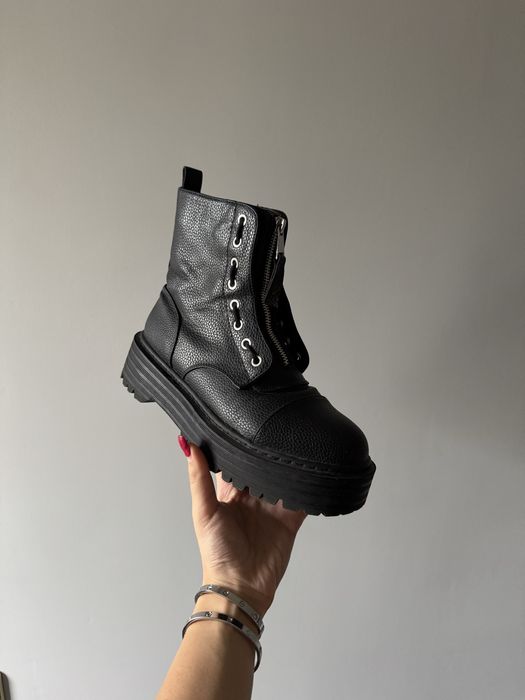 Кожени зимни боти