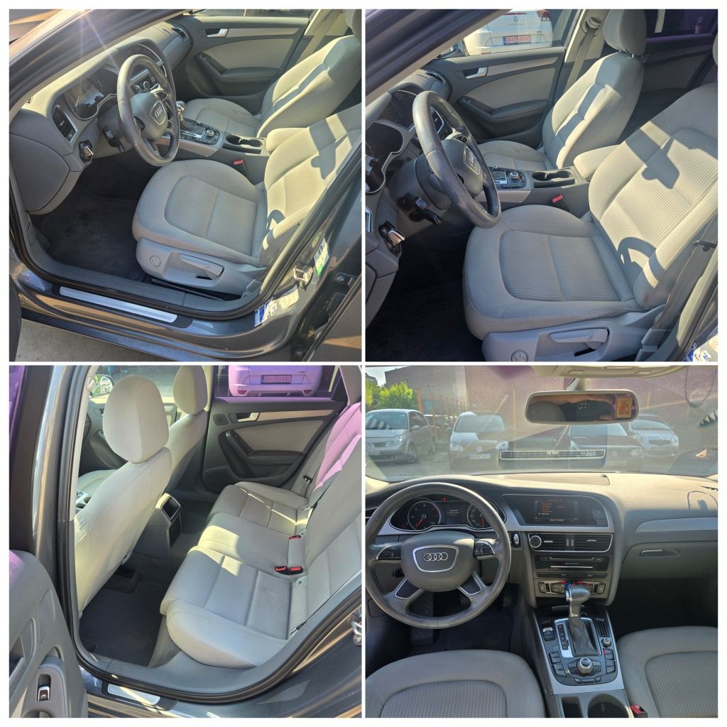 Audi A4 2.0TDI 150cp An07.2014 Automat, Bi-Xenon Led, Navigație Mare
