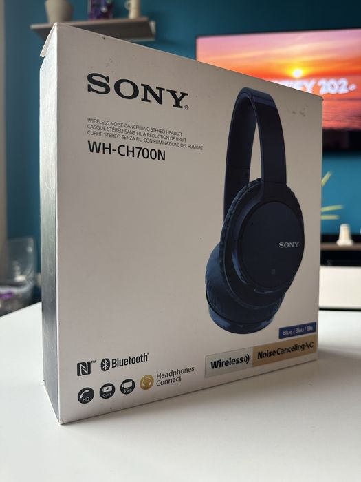 Căști Sony WH-CH700N Wireless cu Noise Cancelling – Resigilate