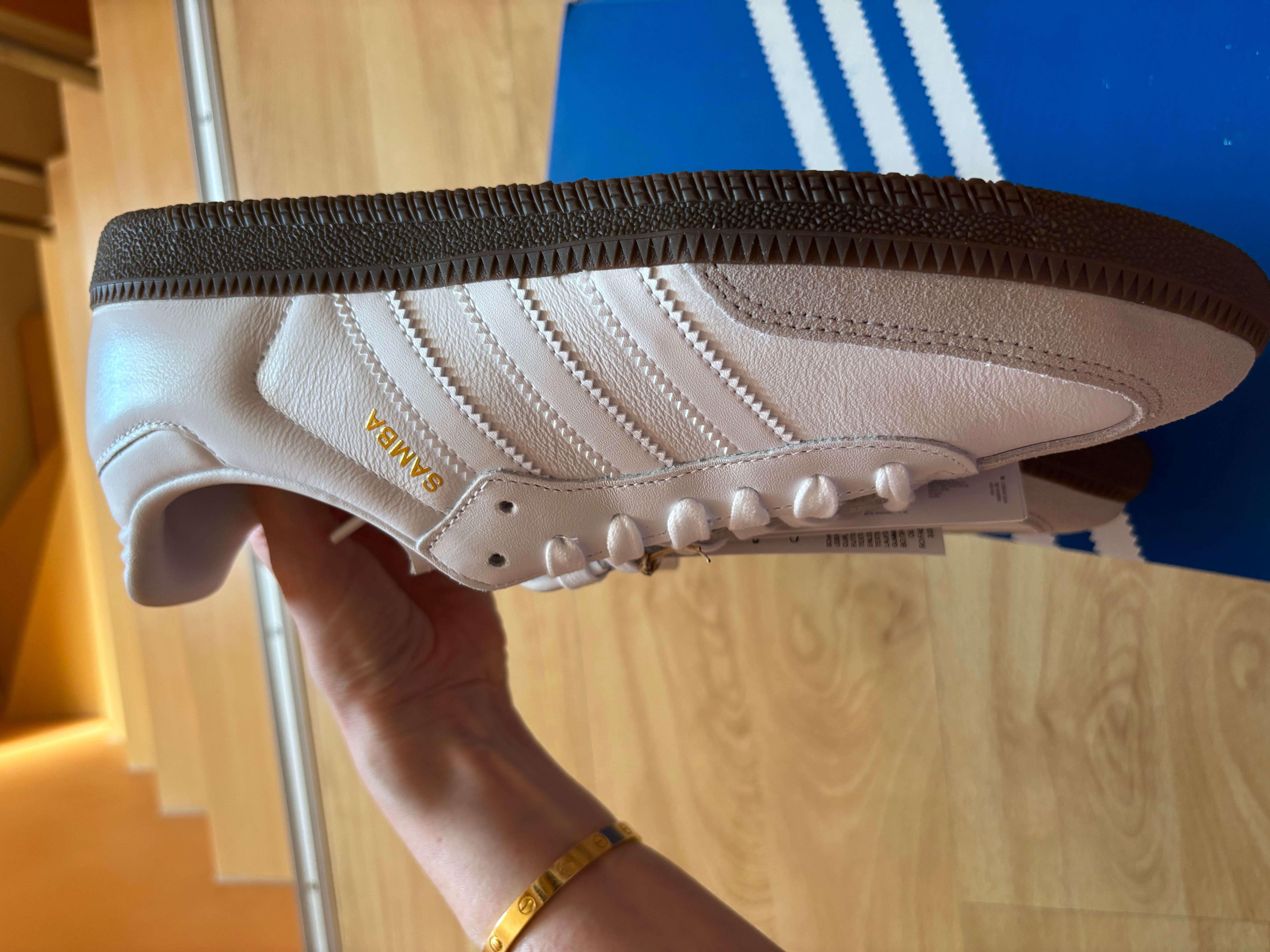 Adidas Samba бели сникърси нови