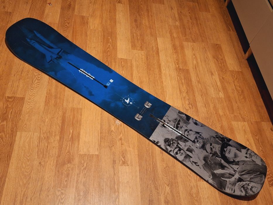 Placa snowboard Burton 162 Flyng-V fără legaturi