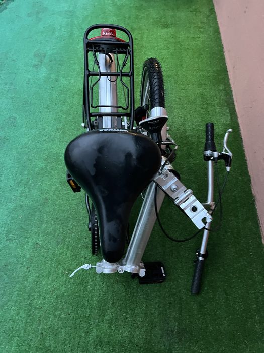 Като Нов Сгъваем Алуминиев Велосипед  20цола 3ск.Вътрешни