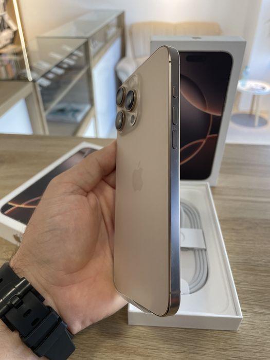 G Store Mobile! OFERTA: iPhone 16 Pro Max 256 GB,Desert,SIGILAT !