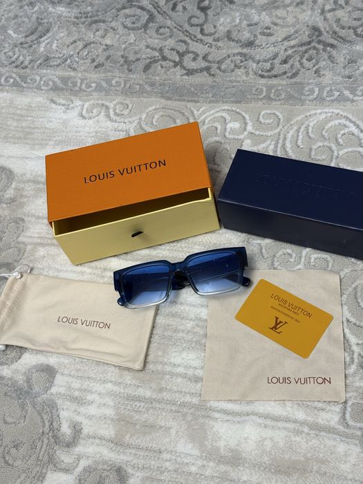 Ochelari Louis Vuitton unisex – LV auriu, full box