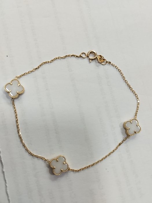 Bratara trifoi aur nou 14k (ctg)