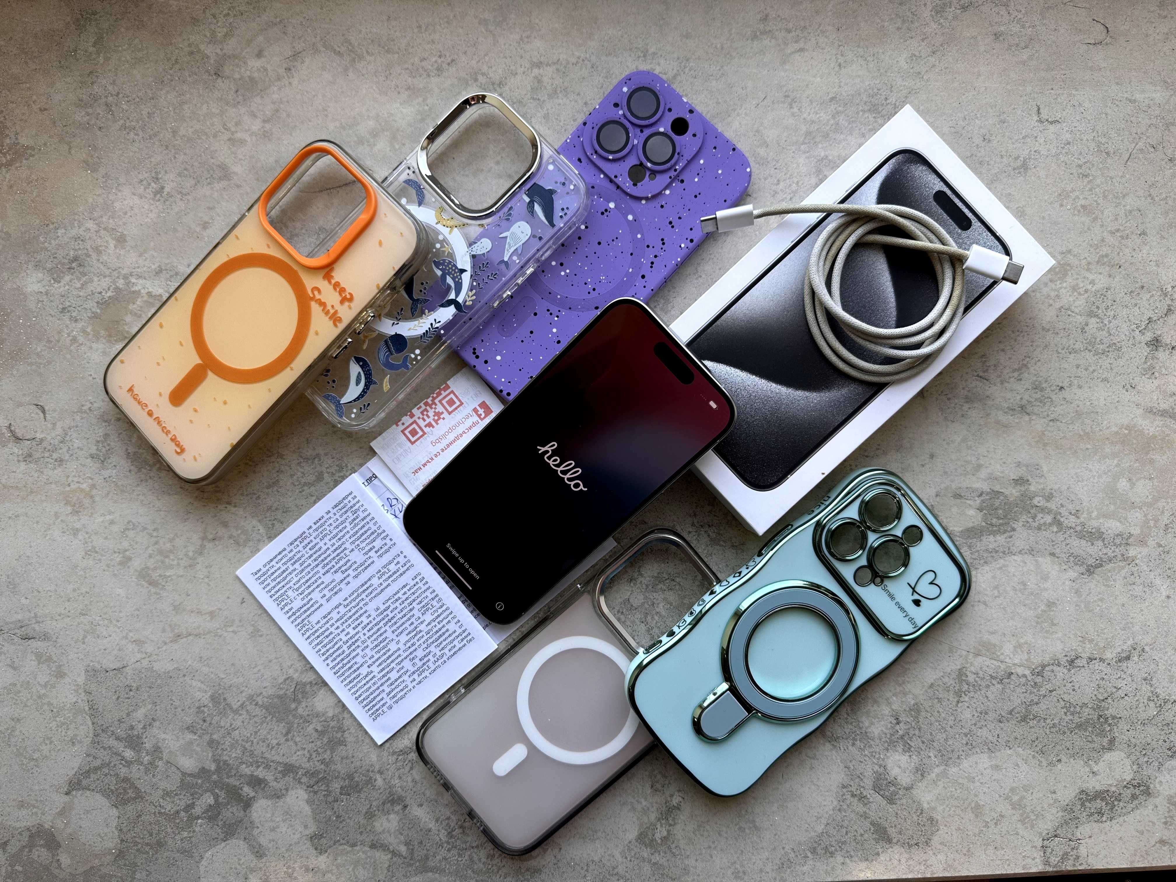 Iphone 15 pro 256GB White Titanium ГАРАНЦИЯ