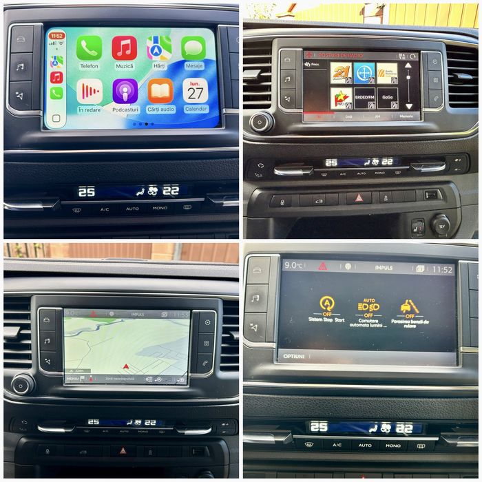 Citroen Jumpy 2.0 BlueHdi HeadUp Dublu climatronic