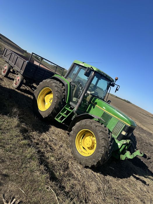 Vand tractor John Deere 6900 cu plug huard tr65 T