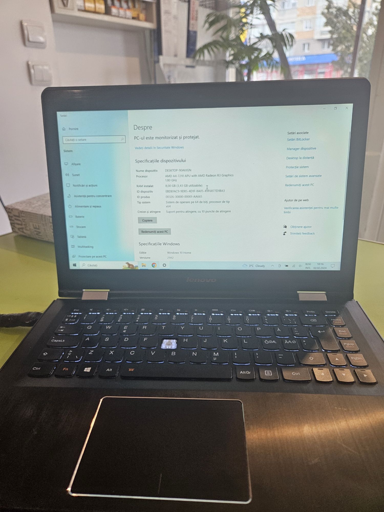 Lenovo yoga 500-14acl