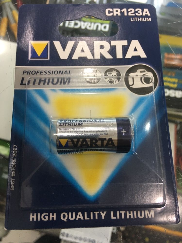 Varta cr123  cr2