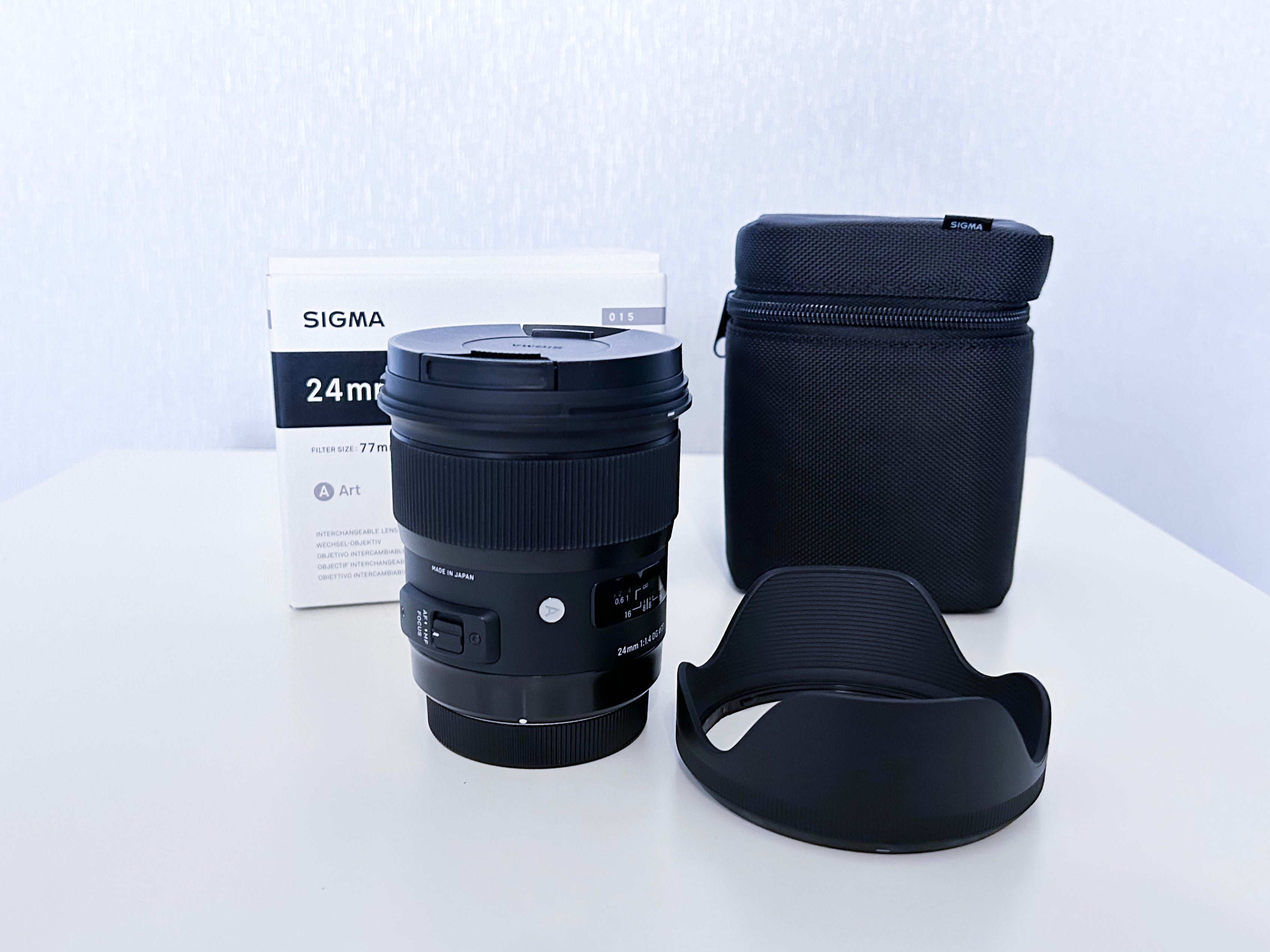 Sigma 24mm  F1.4 DG HSM Art montura Canon