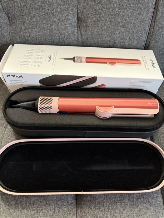 Dyson Airstrait Strawberry bronze and blush pink
