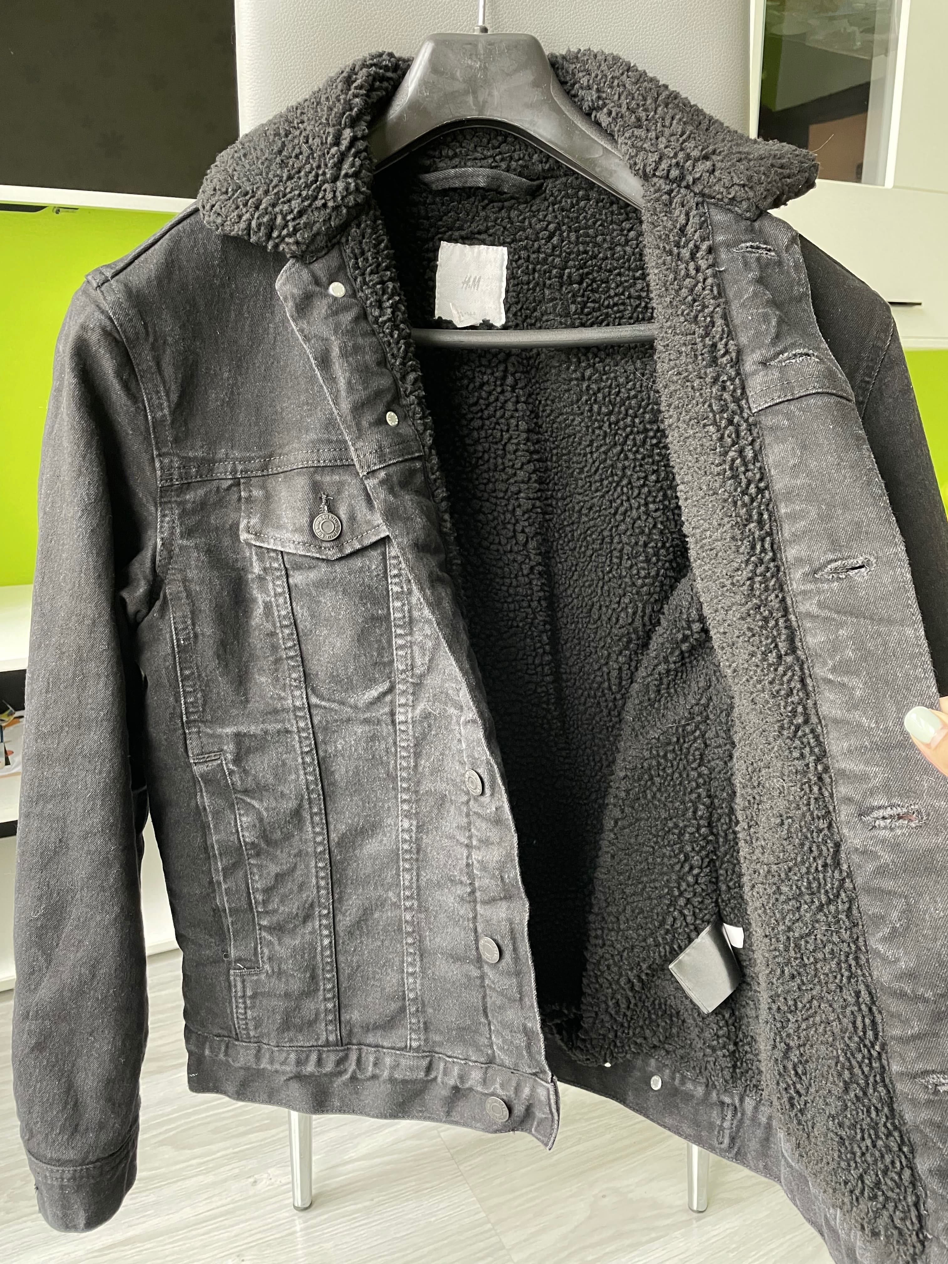 Зимно дънково яке H&M