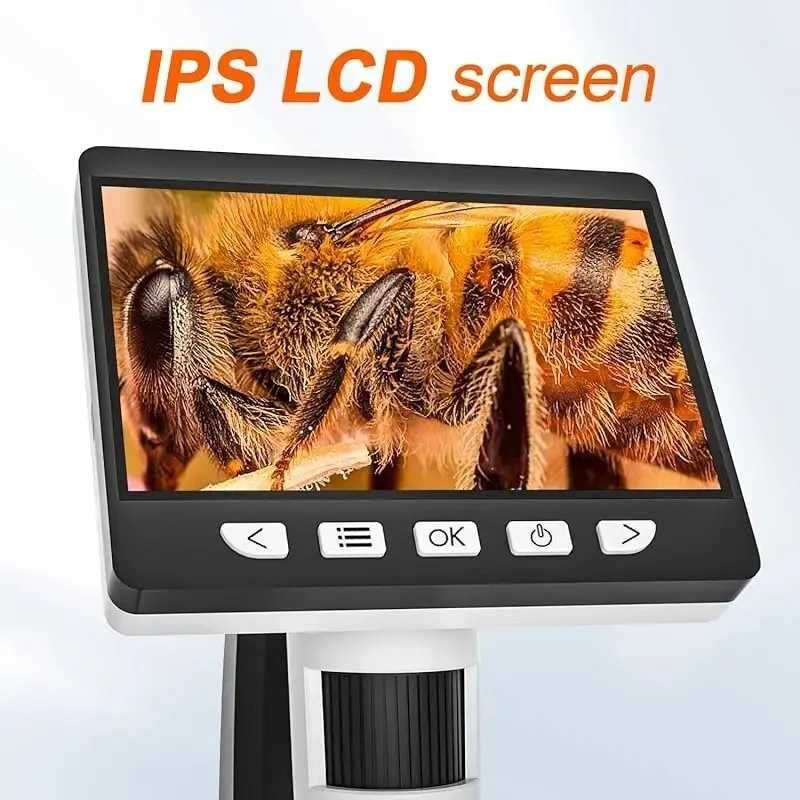 microscop digital cu ecran HD color