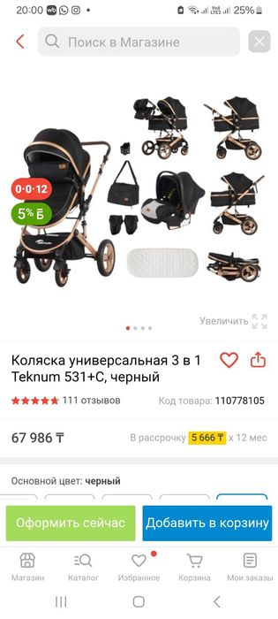 Коляска зима лето