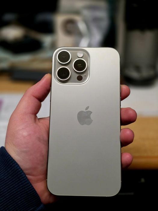 IPhone 16 Pro Max 256gb Natural Titan! Като нов! Гаранция!