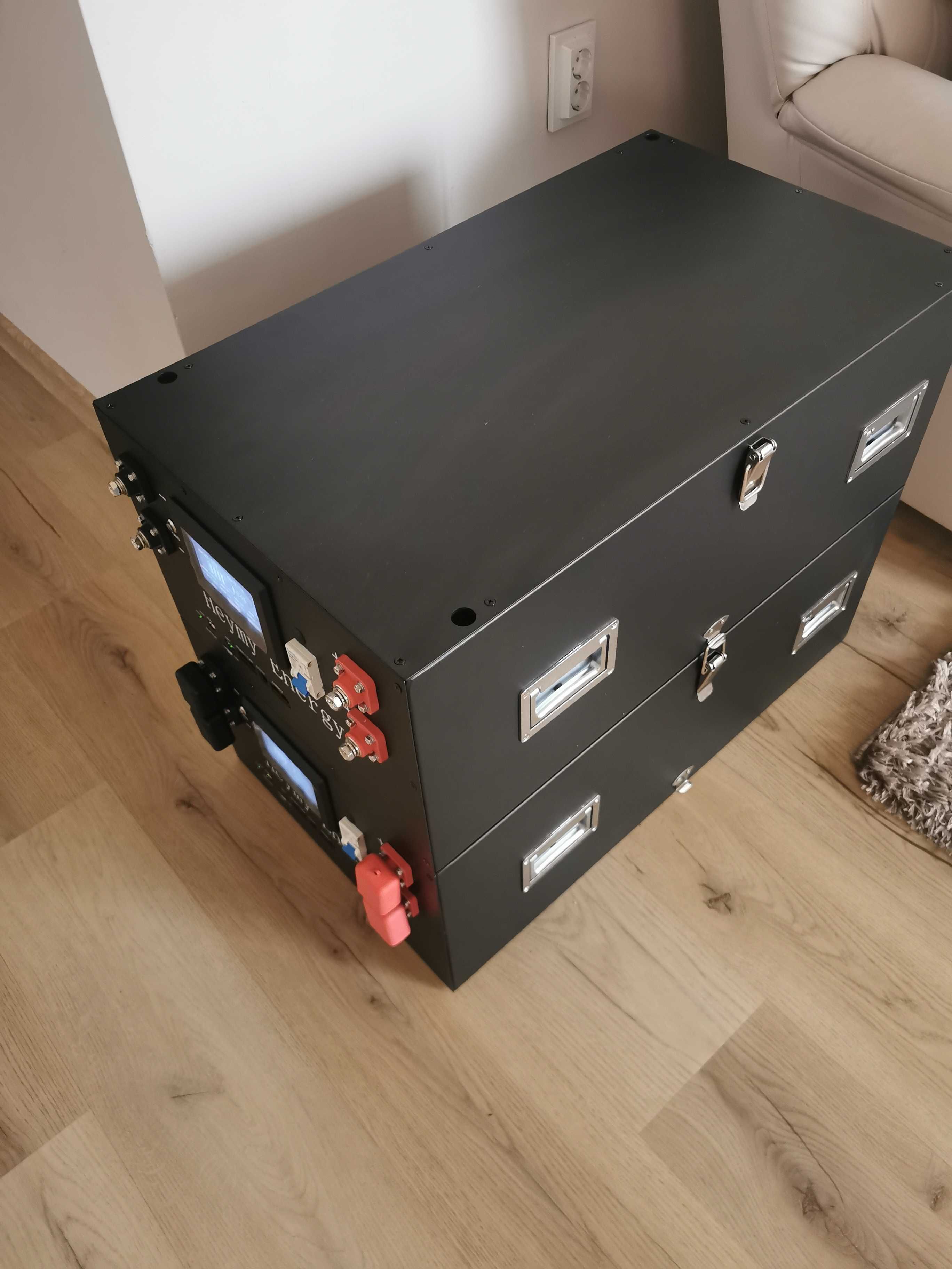 Соларна батерия 15kWh 51.2v акумулатор BMS 200A LiFePo4 Ion литиева