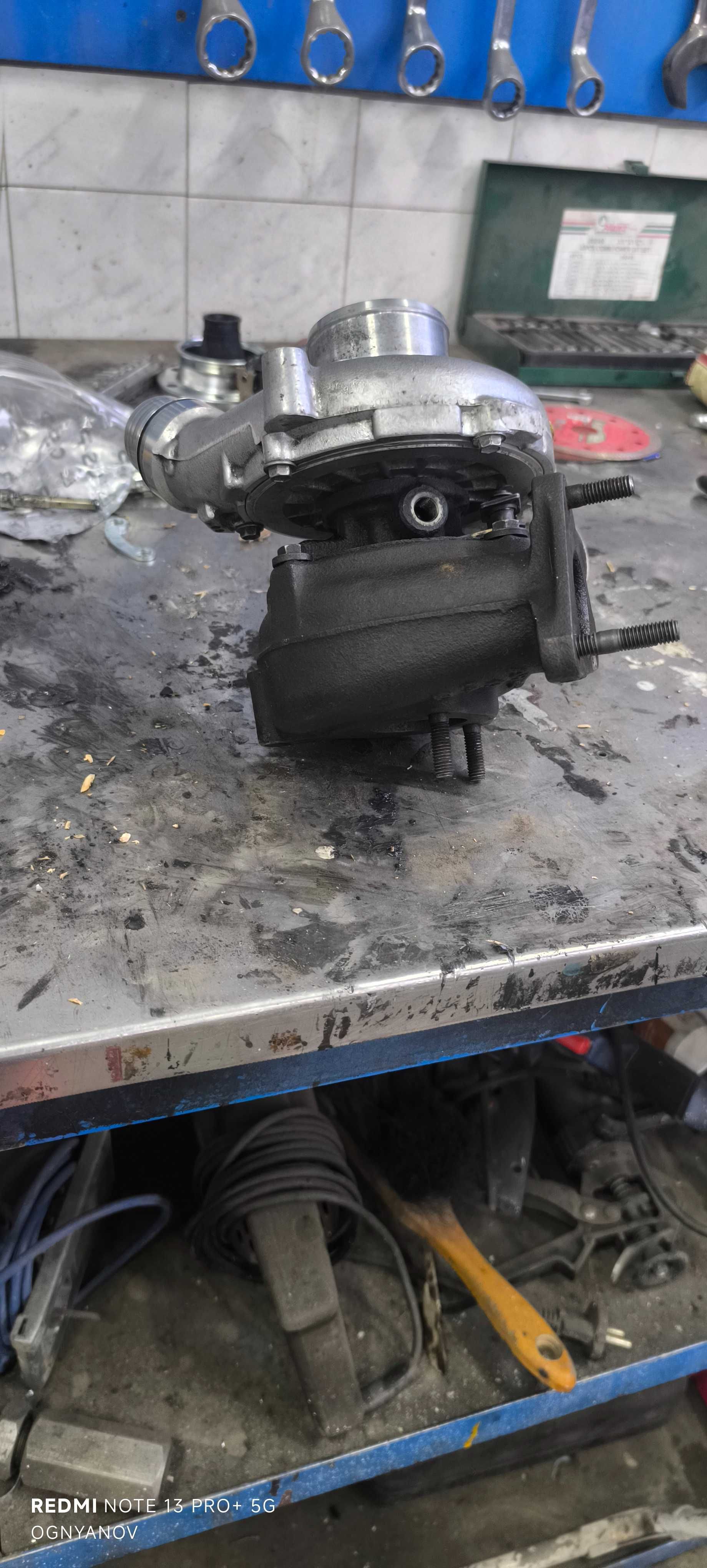 Турбо Garrett GTA1749V hybrid На 1756