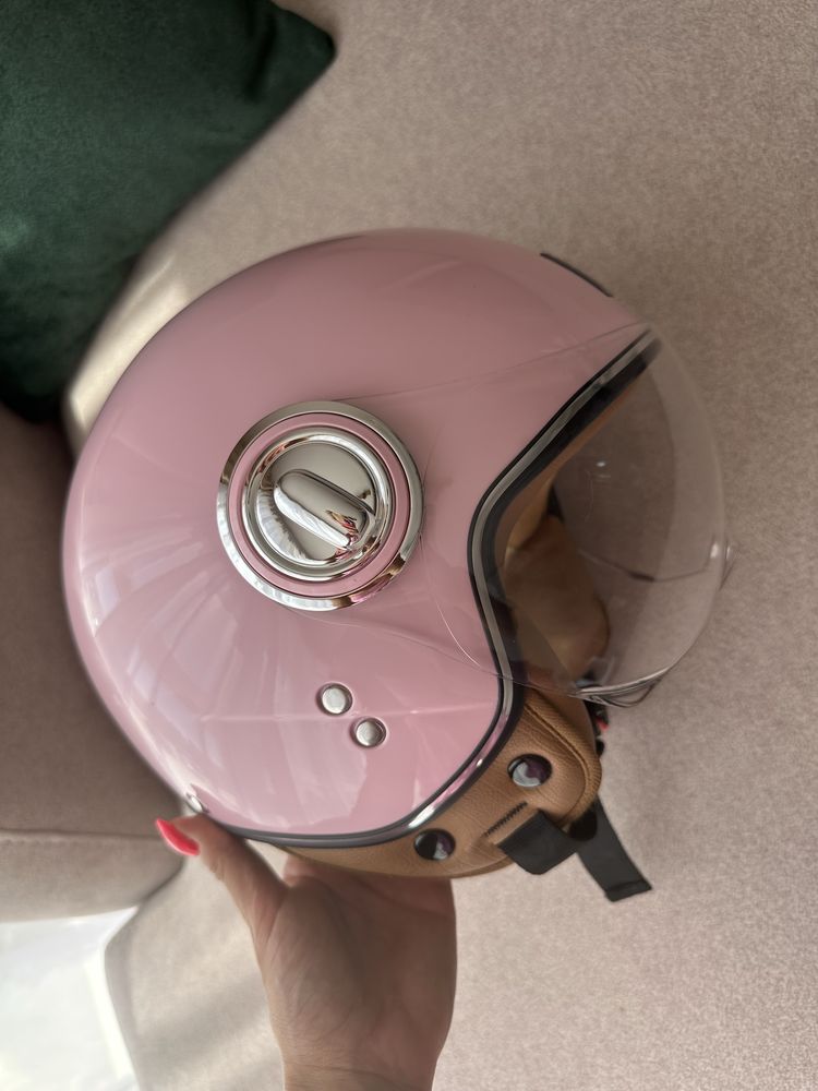 Helmet Nox Idol Pink половинка каска
