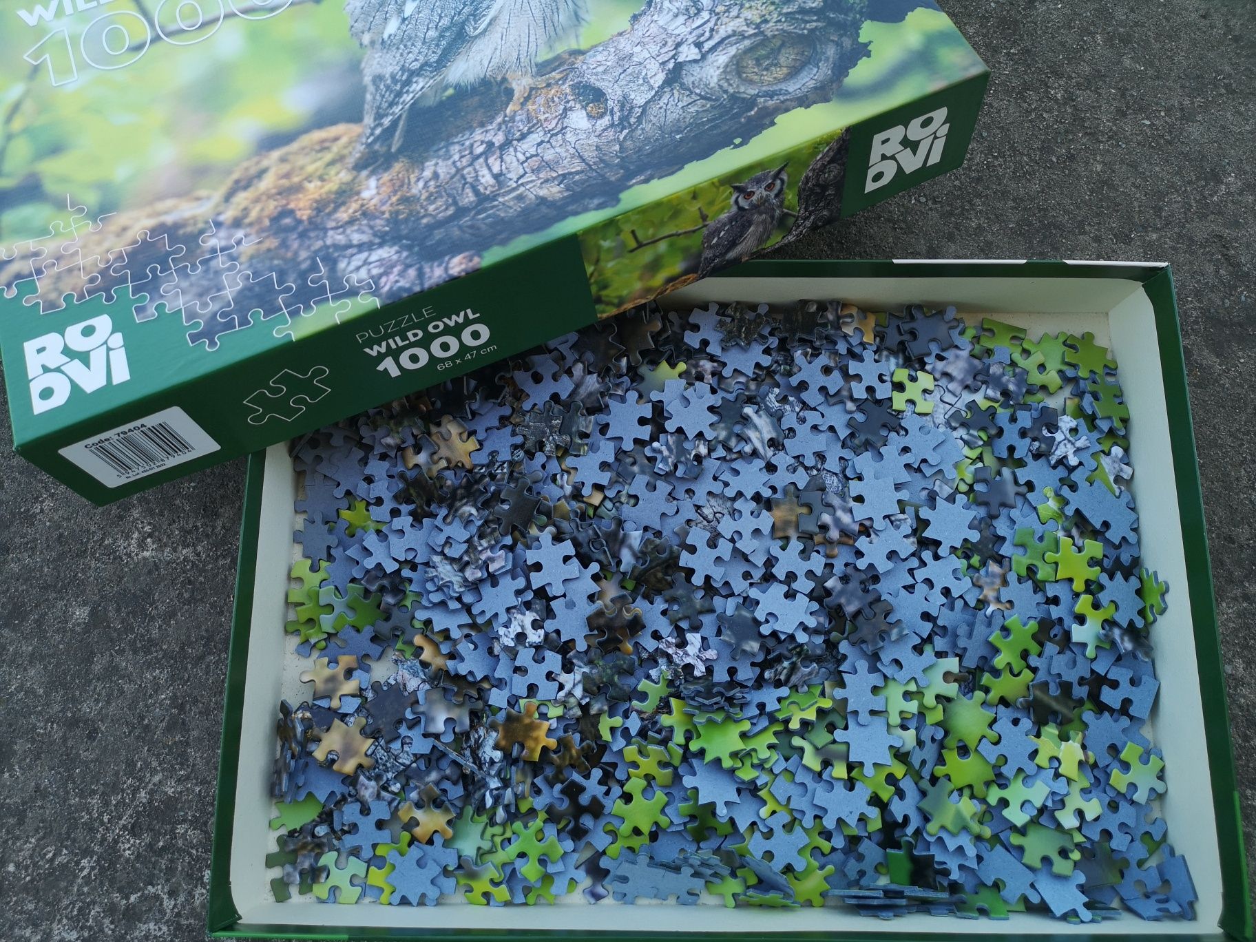 Puzzle Bufnita 1000 piese
