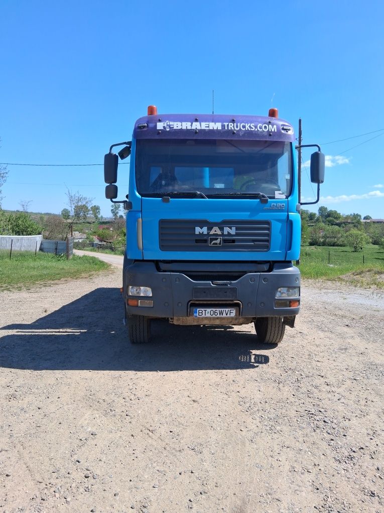 Autobasculanta MAN TGA 8x4