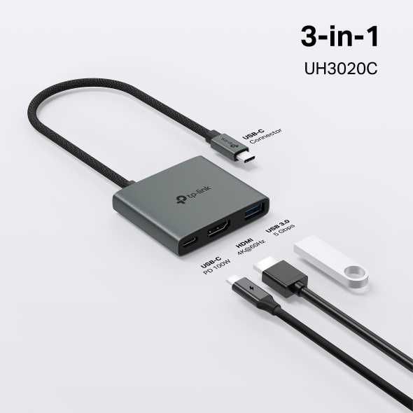 TP-Link UH3020C/UH400/UH5020C  USB Type-C концентратор ++