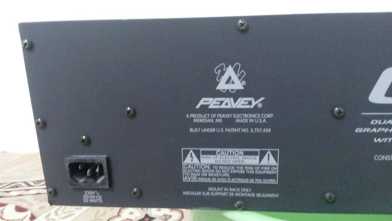 Equalayzer Peavey USA