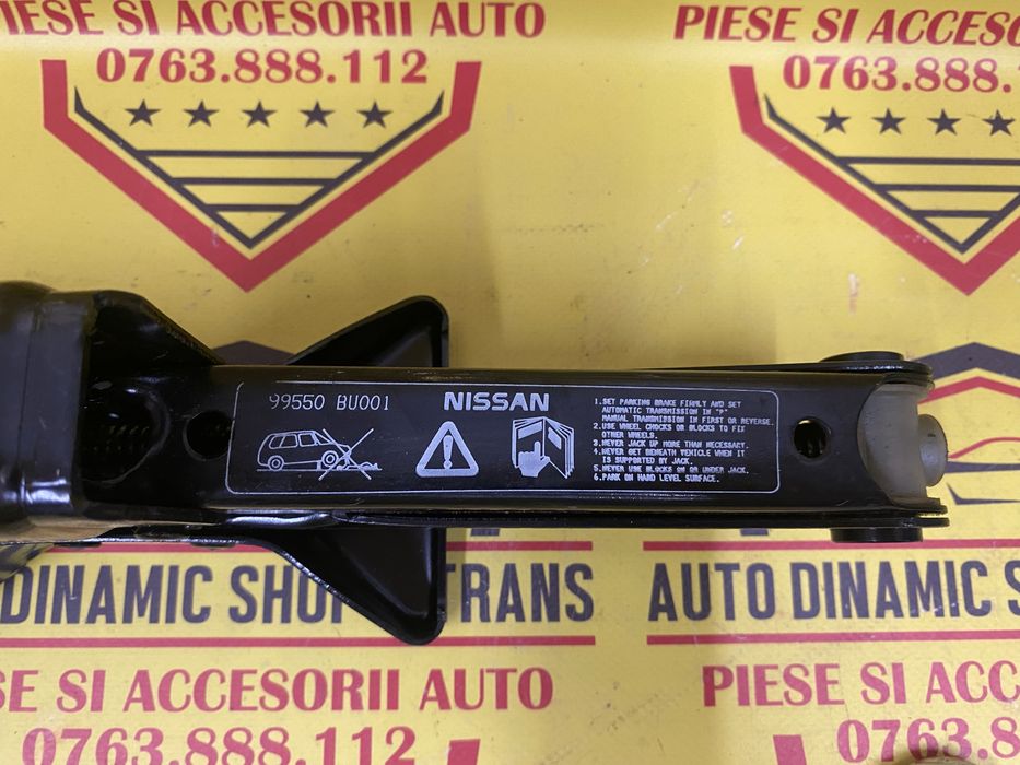 Cric auto original Nissan Almera cu cheie roata coarba 99550- BU001