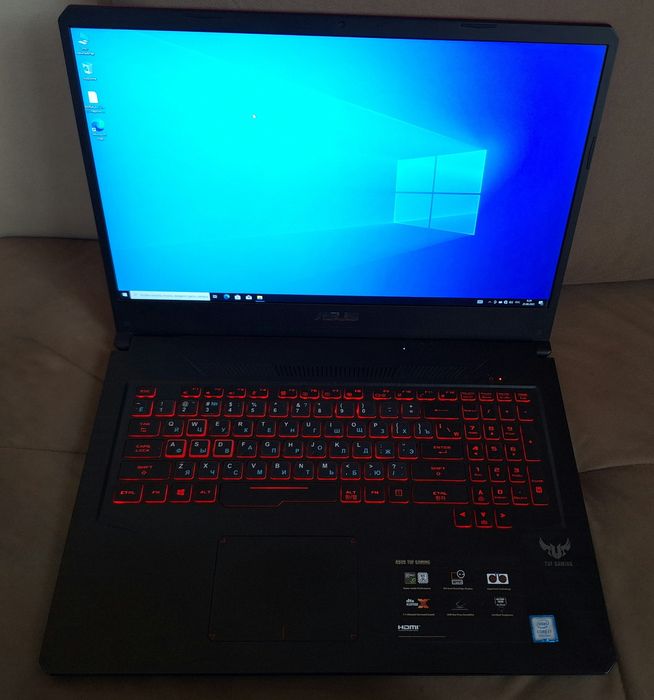 Ноутбук продаётся asus FX705G EW038 (i7-8750H/BGA)