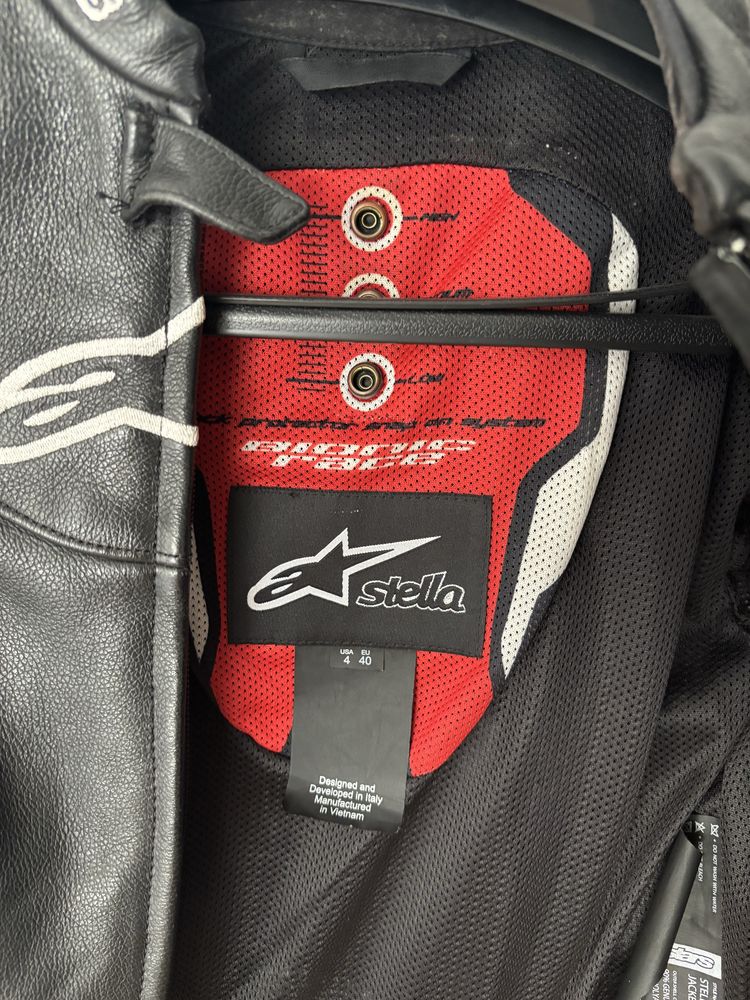 Geaca moto femei alpinestars stella gp plus r