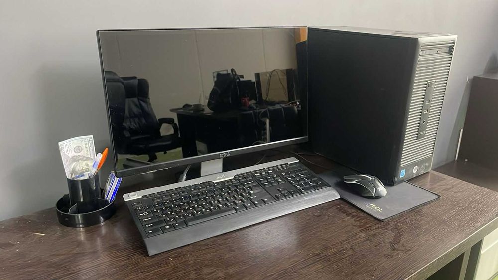 Компьютер в комплекте и ноутбуки 2ядр * SSD128gb * Озу4ГБ * Монитор19
