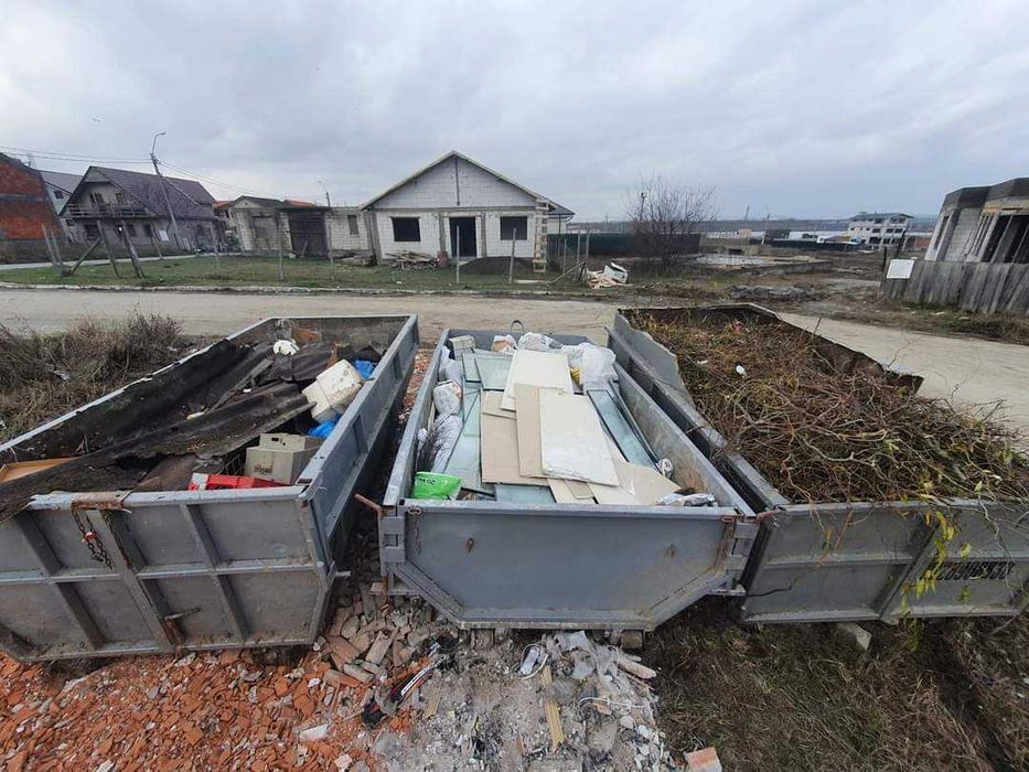 Închiriez container cupa bena cuva moluz deșeuri renovări moloz, gunoi