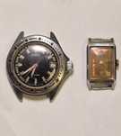 Lot 2 ceasuri vintage Vostok Amphibia URSS Royce Swiss ptr reparație