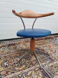 Ретро дизайнерски стол на винт. Внос от Холандия