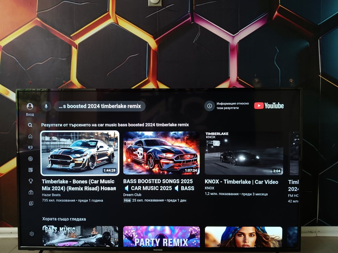 Android Tv-65 инча