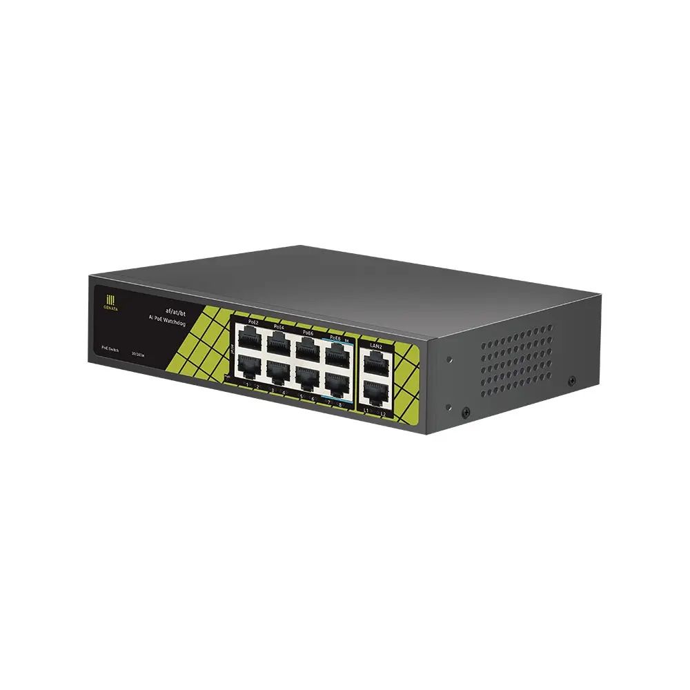 AI PoE switch . коммутатор пое 16,16s