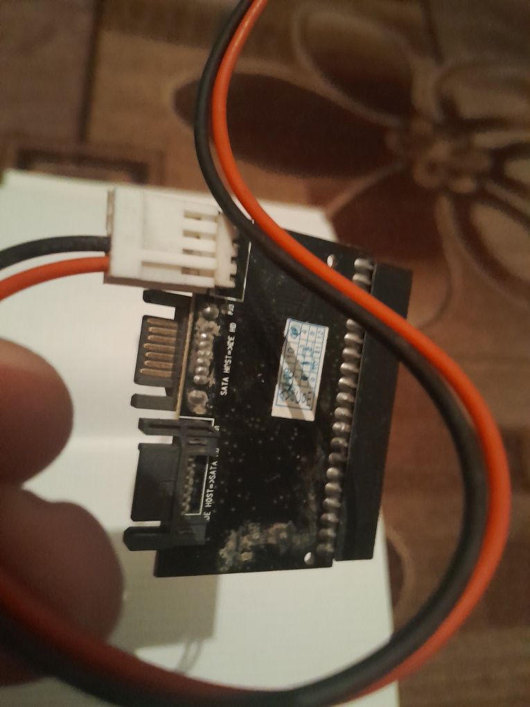 Переходник IDE ATA SATA для жесткого диска HDD компьютера ПК Жеского