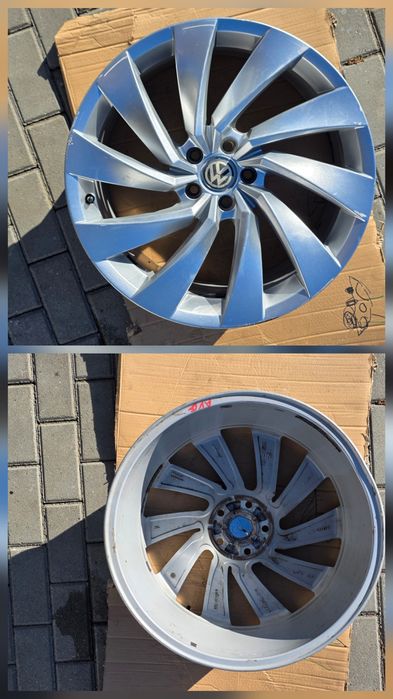 Set 4 jante originale 5x112 VW Arteon R line 20" cod 3G8601025D
